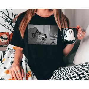 Mickey Mouse The Haunted House 1929 Shirt Halloween